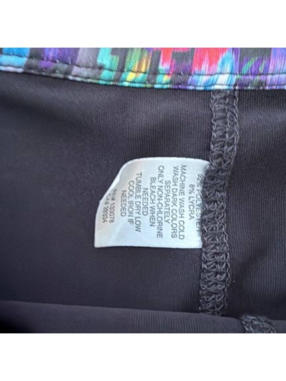 Lucky In Love Women's Multicolor Tiered Tennis Skort Skirt Golf Size S (A41) - Picture 3 of 9